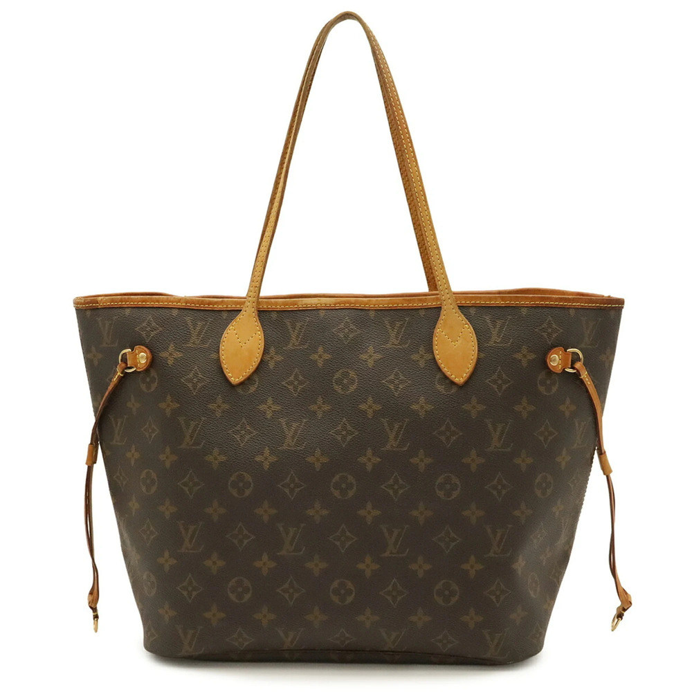 LOUIS VUITTON Louis Vuitton Monogram Neverfull MM Tote Bag Shoulder M40156